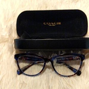 Coach glasses and case